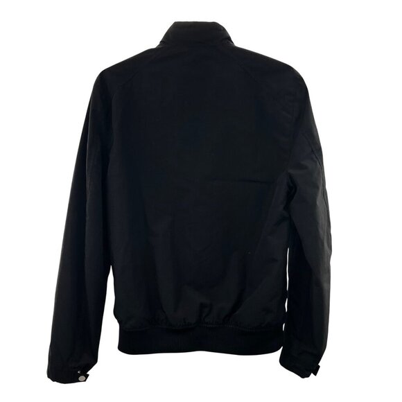 H&M Women's Full Zip Jacket Collared Zip Pockets Black Size Small - Picture 7 of 9